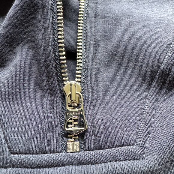 Varley Hawley Half Zip Sweatshirt Size Medium Navy Blue - Picture 7 of 7